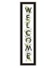 "Welcome Sign II" by House Fenway, Ready to Hang Framed Print, Black Frame