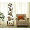 5-Tier Bookshelves, 67" Tall Black Bookshelf,Book Shelf,Bookcase,Modern Bookshelf,for CDs/Books/Collections,Display Shelf Nursey