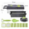 14 In 1 Fruit Vegetable Slicer Cutter Food Onion Veggie Dicer Chopper Kitchen US
