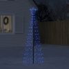 Christmas Tree Light with Spikes 220 LEDs Blue 70.9"