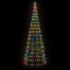Christmas Tree Light Cone 570 LEDs Colorful 118.1"