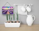 NEW English Lavender in Color Wall or Door Hanging Prints Aluminum Metal Sign Kitchen Wall Bar Bathroom Plaque Home Decor, 8HX12W, Multicolor