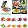 14 In 1 Fruit Vegetable Slicer Cutter Food Onion Veggie Dicer Chopper Kitchen US