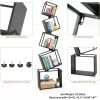 5-Tier Bookshelves, 67" Tall Black Bookshelf,Book Shelf,Bookcase,Modern Bookshelf,for CDs/Books/Collections,Display Shelf Nursey