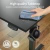 Sit Stand Up Desk for Work Office Home Lift Up Table Large 63 X 24 Inches Height Adjustable Desk Black Computer Tables Furniture