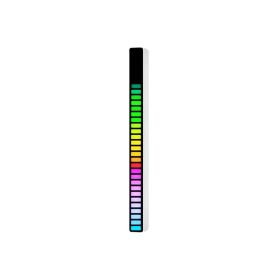 Dance To The Tunes Sound Activated Multi Color Light Bar (Color: 4-Pack)